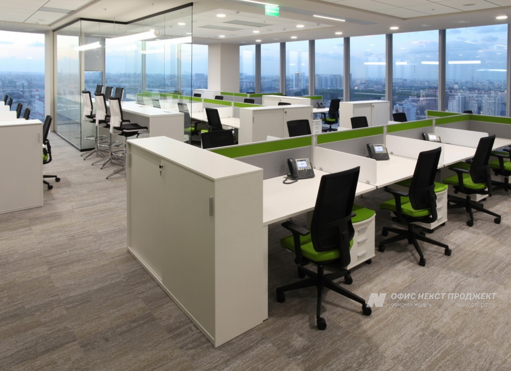 Офисная мебель NEXUS в проекте CBRE